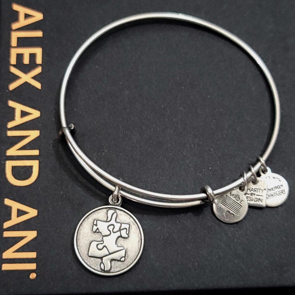 Alex And Ani Autism Awareness Piece Of The Puzzle Charm Bracelet